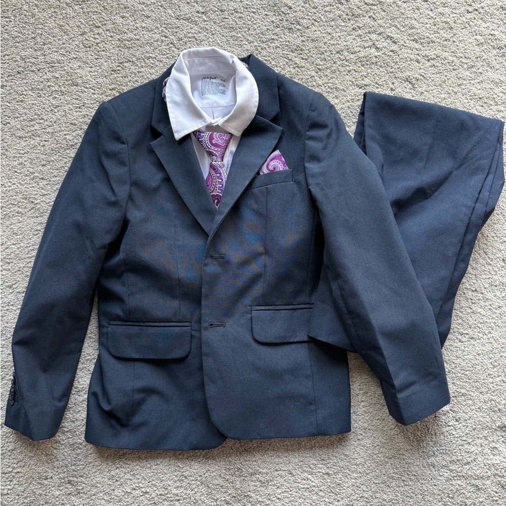 Cat & Jack Boys Navy Suit Size 8